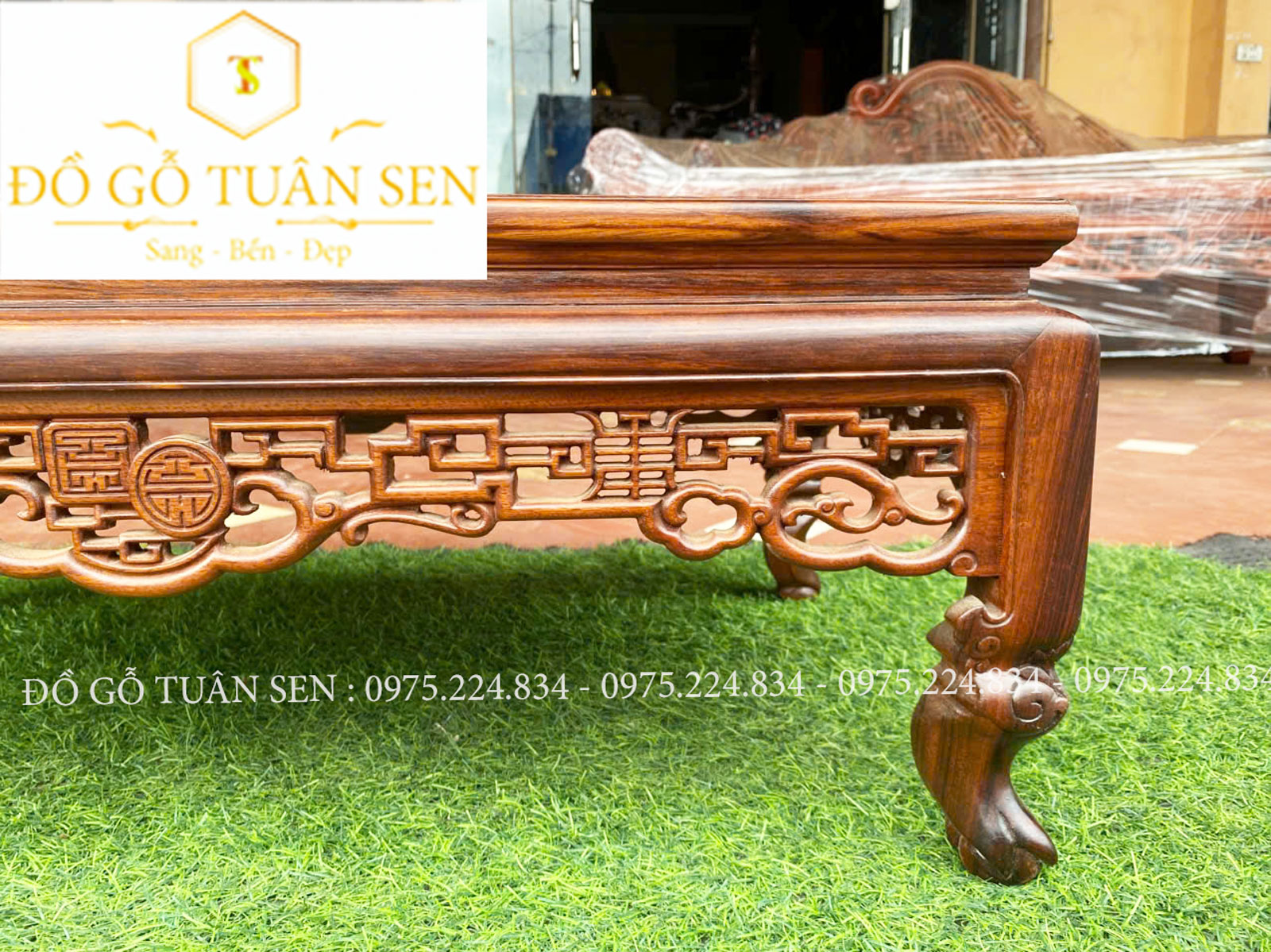 bàn văn kỷ gỗ gụ hàng mộc